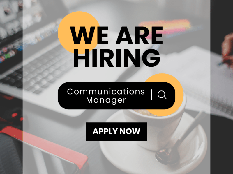 Communications Manager (Paid&nbsp;Opportunity)