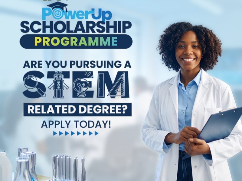 Power Up STEM Scholarship for tertiary&nbsp;students
