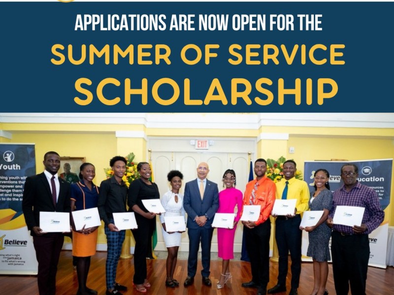 The Summer of Service (SOS) Scholarship&nbsp;Programme