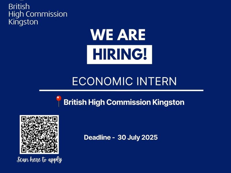 British High Commission Kingston — Economic&nbsp;Intern