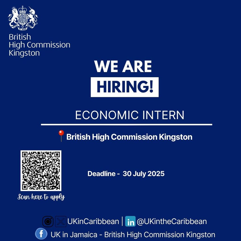 British High Commission Kingston — Economic&nbsp;Intern