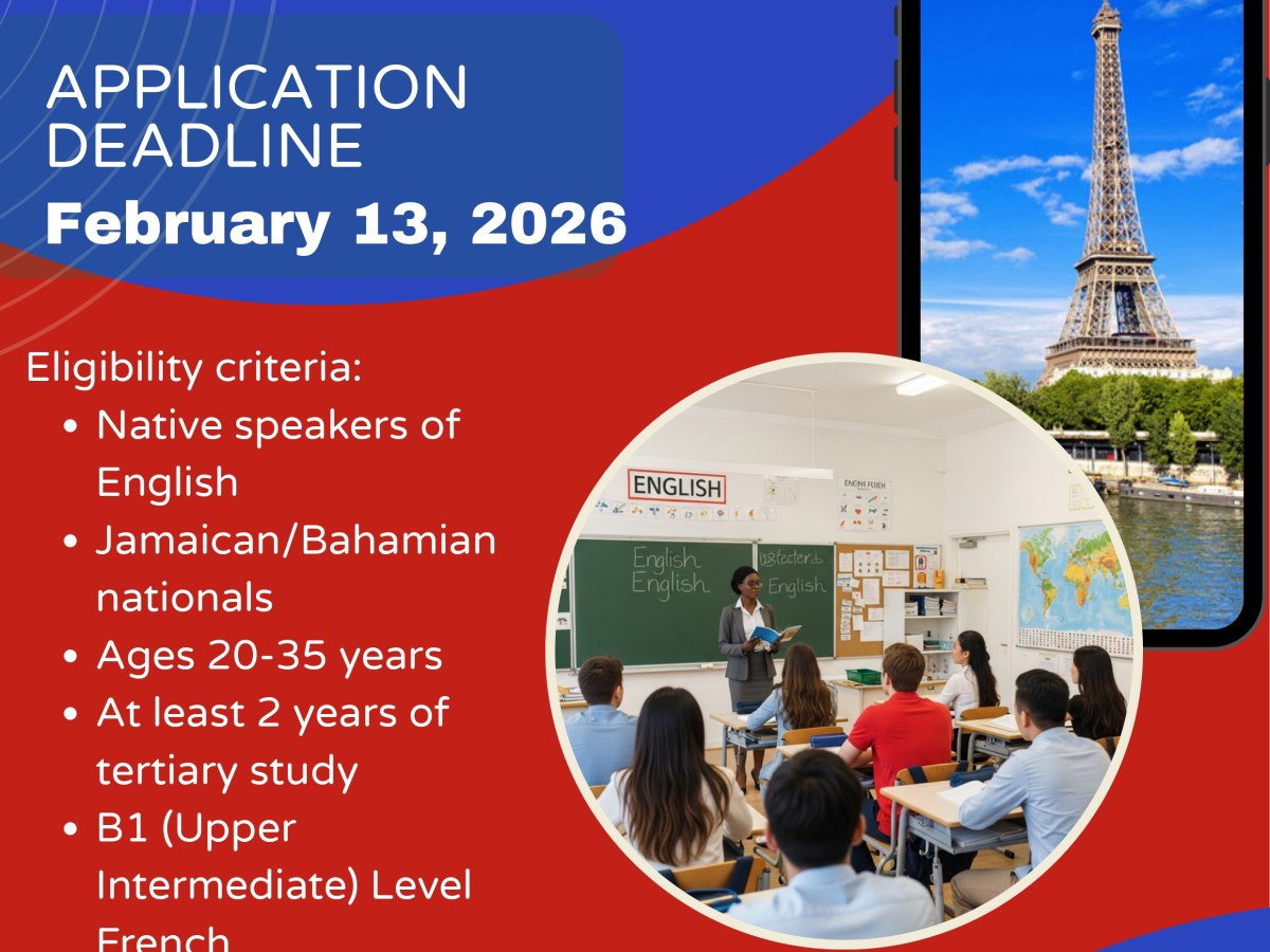 Teaching Assistants Programme in France (TAPIF)&nbsp;2026-2027